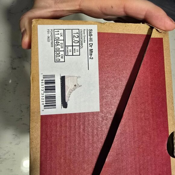 VANS Sk8-Hi DR MTE-2 Waterproof Hiking Boots Shoes ROSE SMOKE MEN'S SIZE 12 NEW - Picture 10 of 15